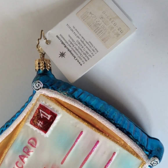 Christopher Radko Father's Day Ornament 5" Blown Glass - Picture 4 of 6